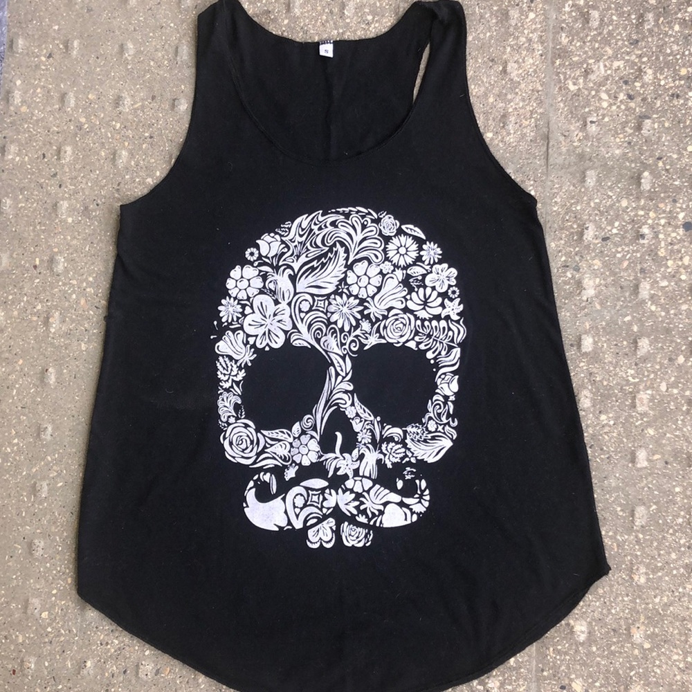 Boho Skull Tank Top